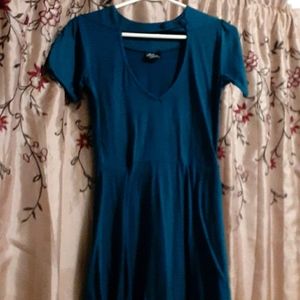 RockSteady Teal Retro/Pin Up Dress Size M